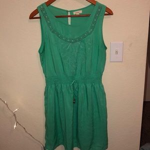 Green ModCloth dress